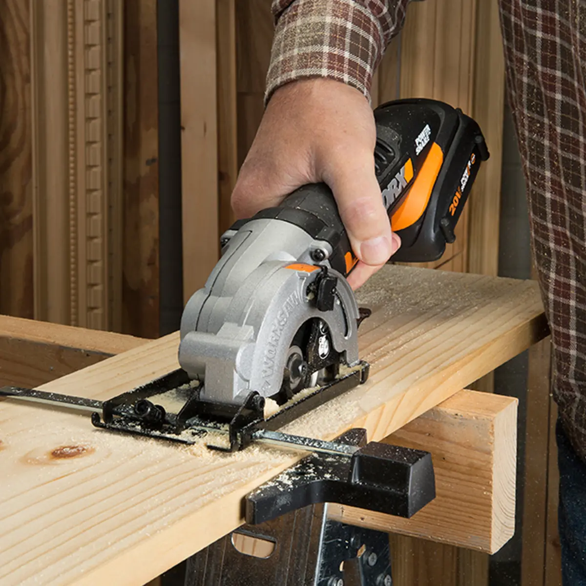 20V Power Share 3-3/8" WORXSAW Compact Circular Saw 6