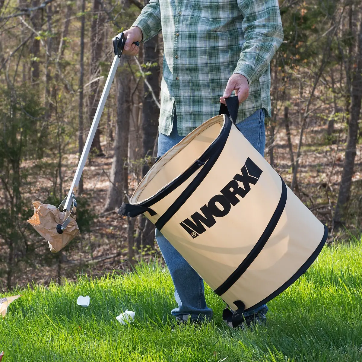 26 Gallon Collapsible Leaf Bin 5