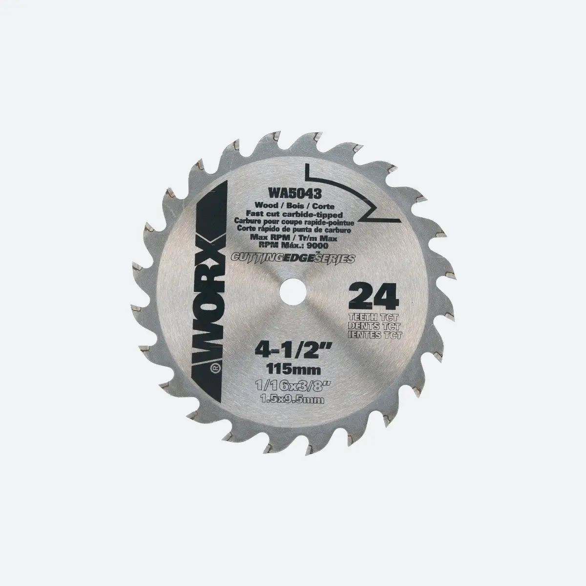 4-½" 3pc WORXSAW Blade Kit 5
