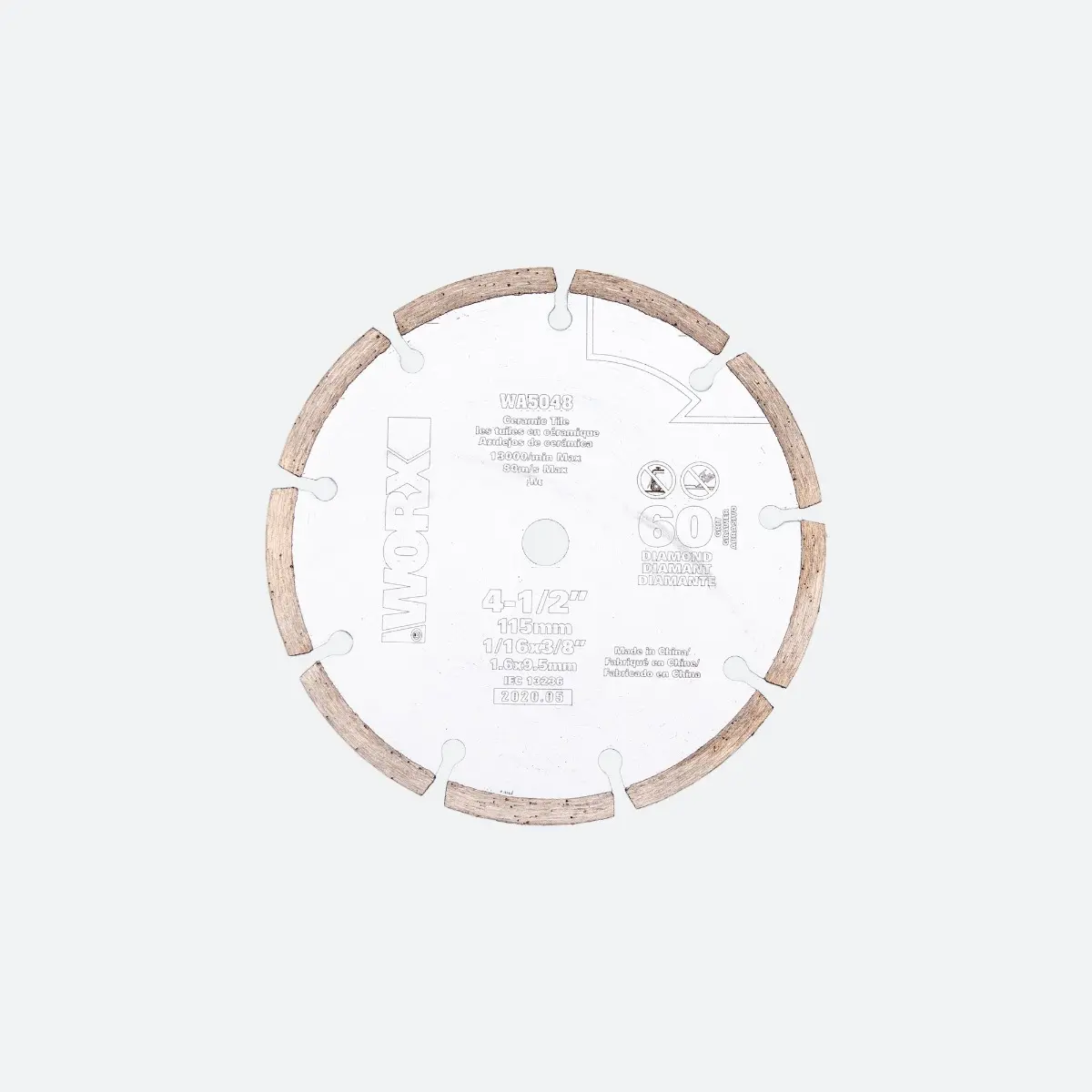 4-½" 3pc WORXSAW Blade Kit 6
