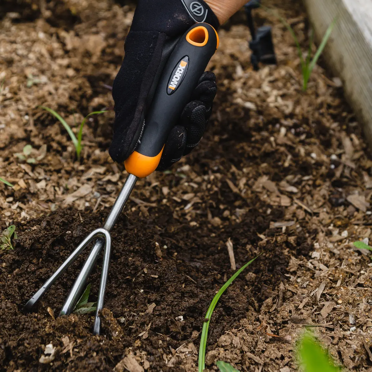3-tine hand garden cultivator 4