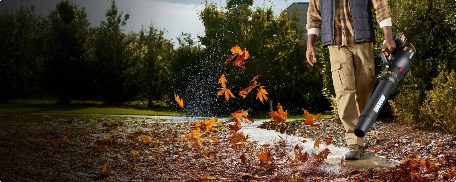 40V 780 CFM 190 MPH brushless leaf blower feature 2