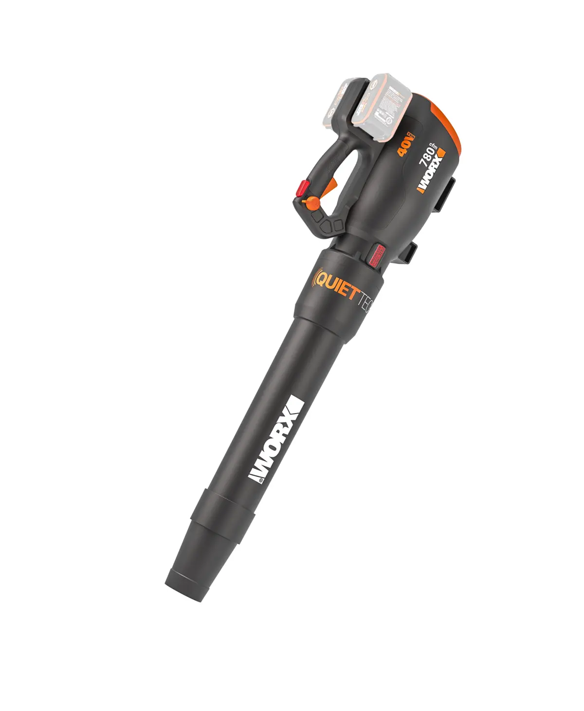 40V 780 CFM 190 MPH brushless leaf blower 2