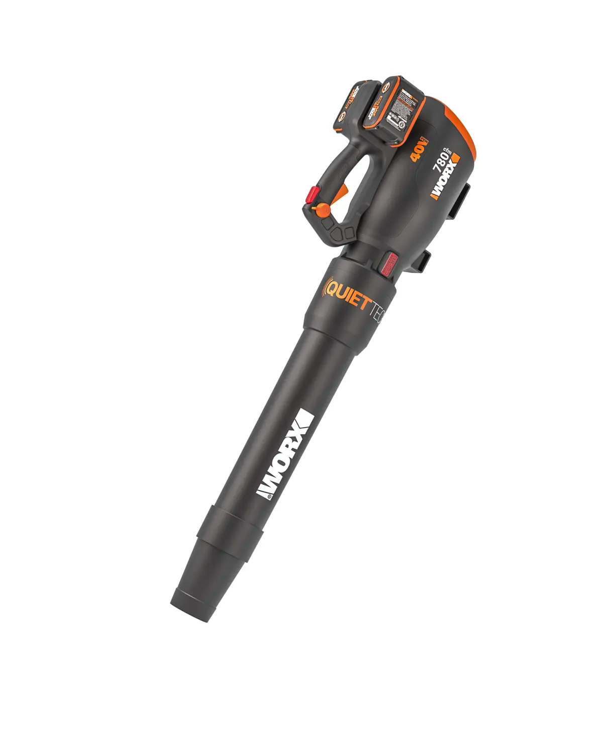 40V 780 CFM 190 MPH brushless leaf blower 2