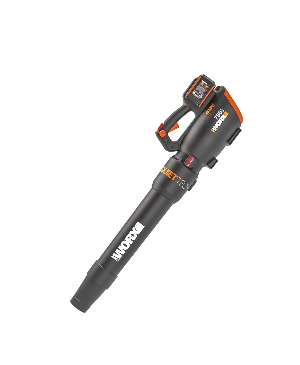 40V 780 CFM 190 MPH brushless leaf blower 3