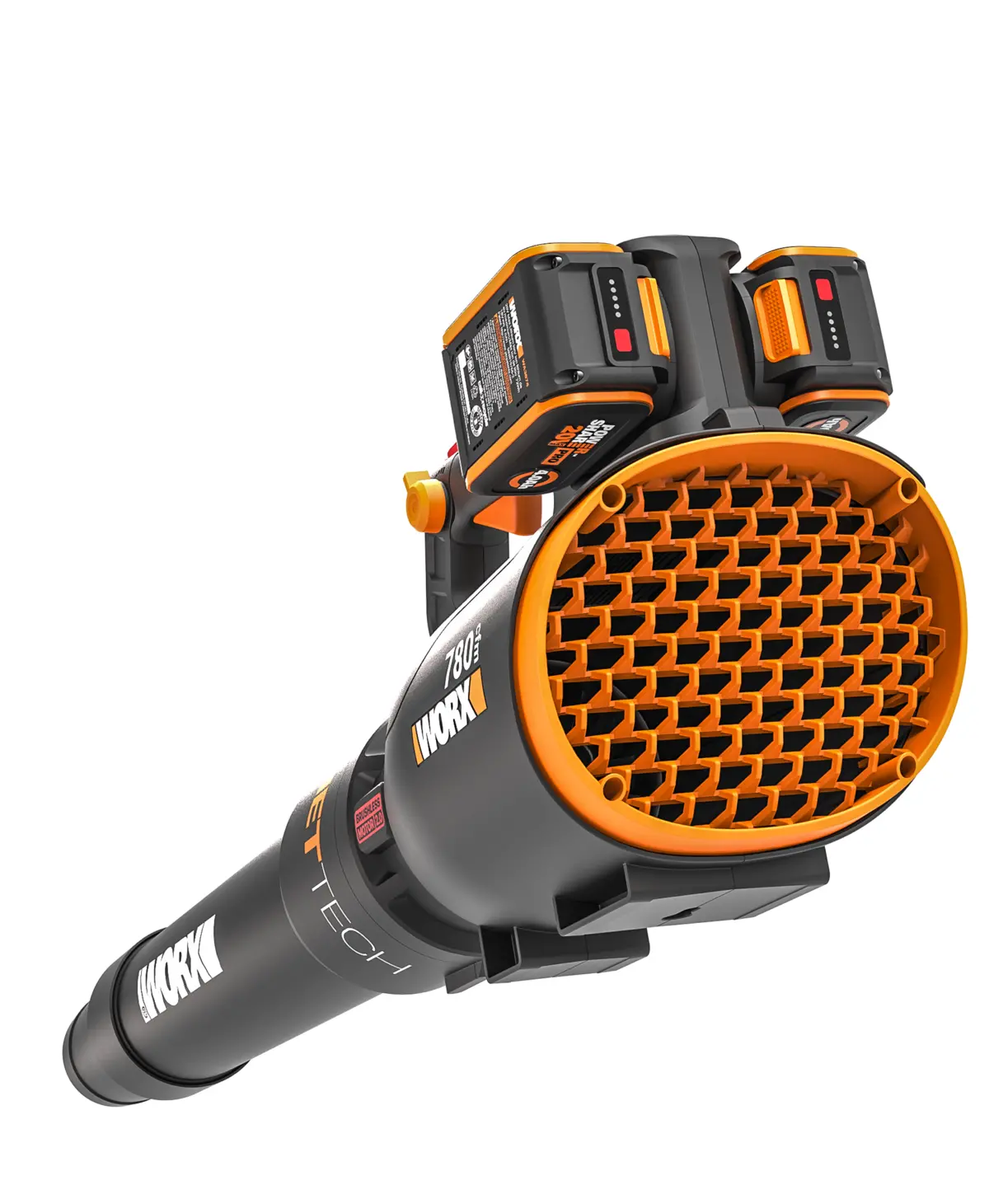 40V 780 CFM 190 MPH brushless leaf blower 6