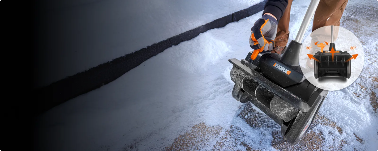 40V 12'' brushless snow shovel feature 4