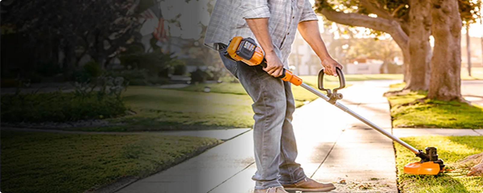40V 13'' string trimmer feature 1