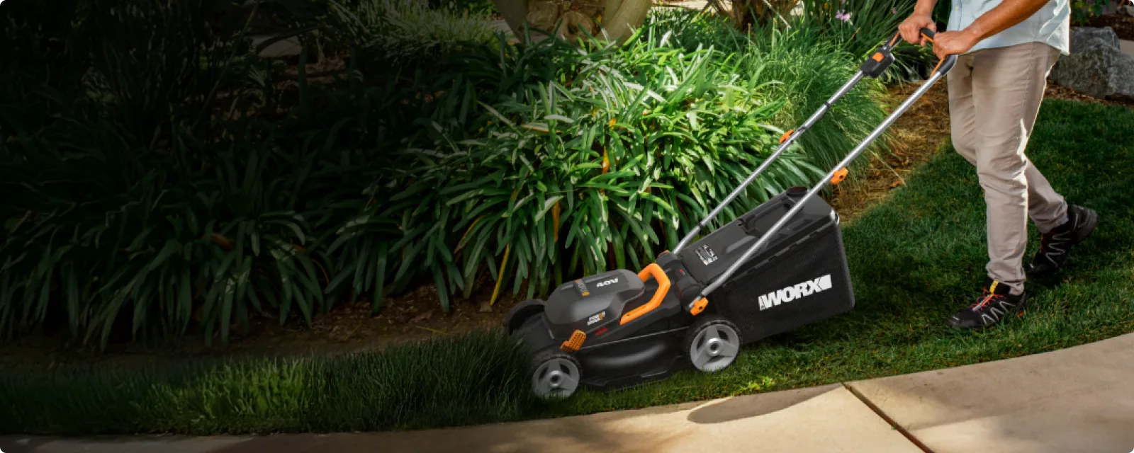 40V 14'' brushless lawn mower feature 2