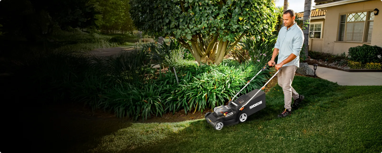 40V 17'' brushless lawn mower feature 1
