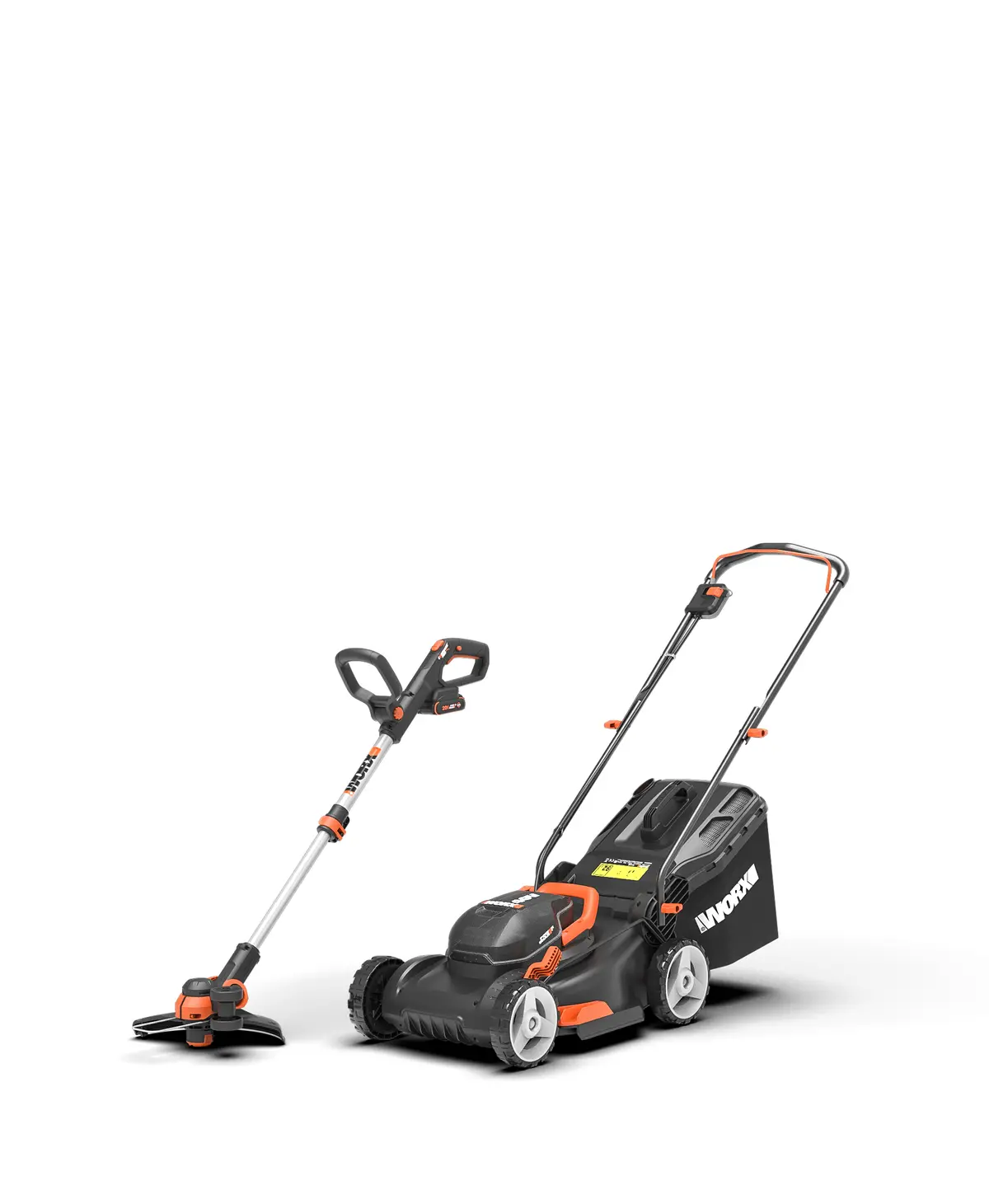 40V 17" Cordless Lawn Mower & 20V GT 3.0 12" Cordless String Trimmer/Wheeled Edger Combo Kit 2