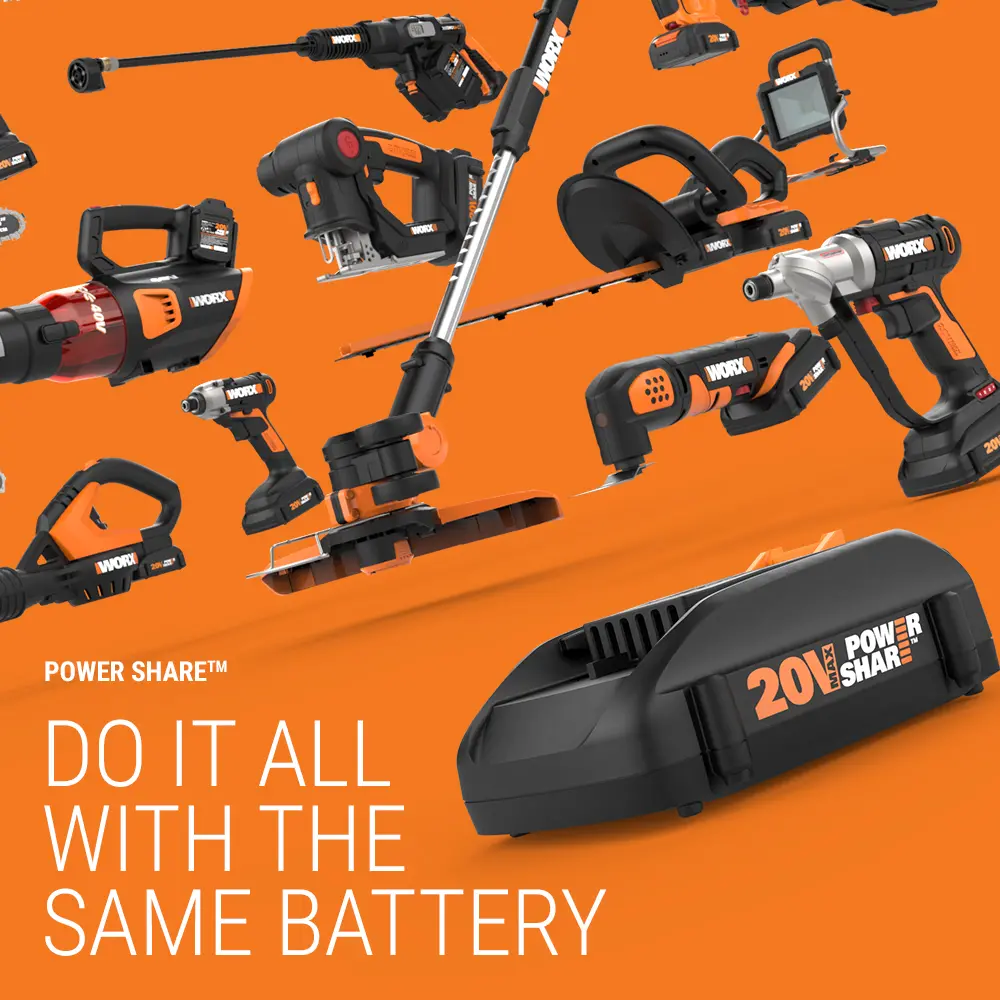 40V Power Share 4.0 Ah 17" Lawn Mower w/ Mulching (2x20V) (Discontinued) 3