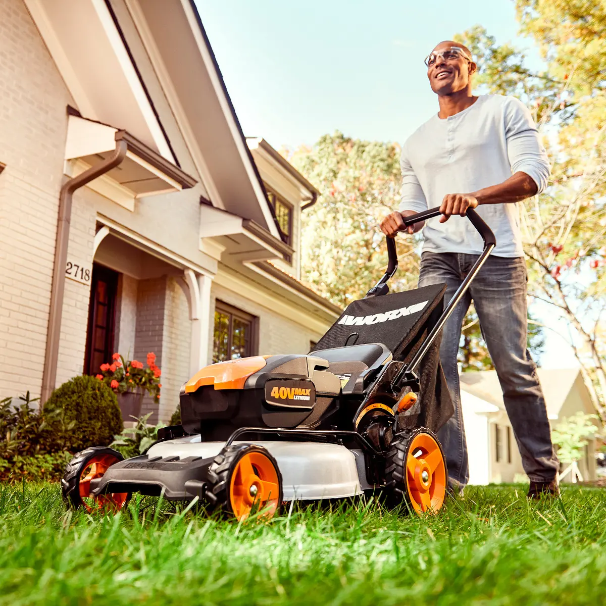40V Power Share 5.0Ah 20" Cordless Lawn Mower 4