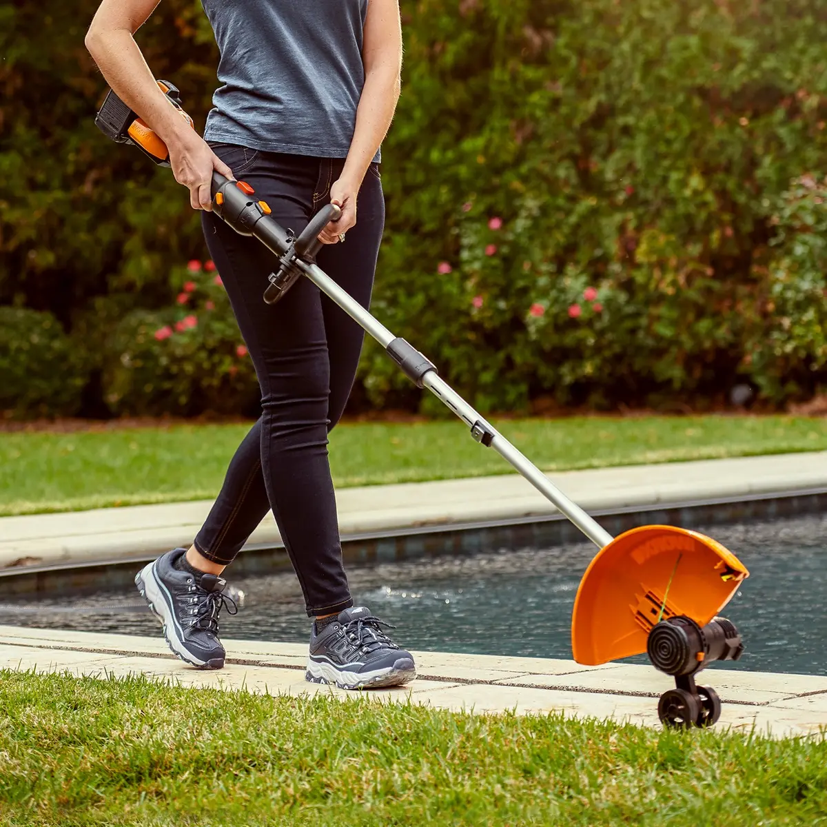 40V Power Share 13" Cordless String Trimmer & Wheeled Edger (2x20V) 6