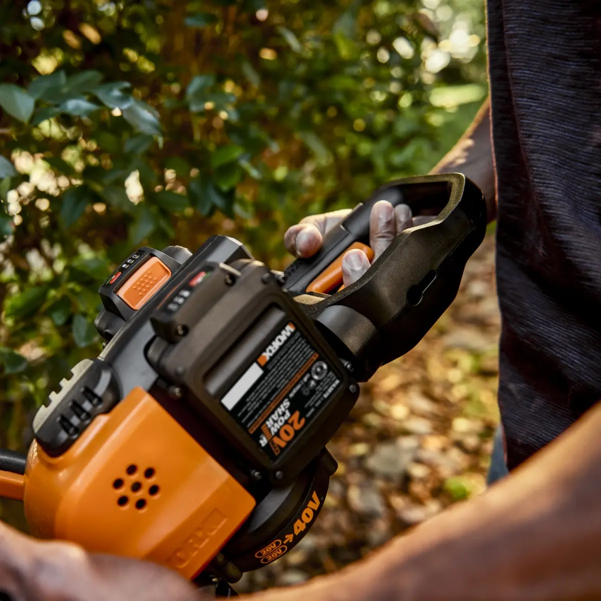 40V 24'' hedge trimmer 5