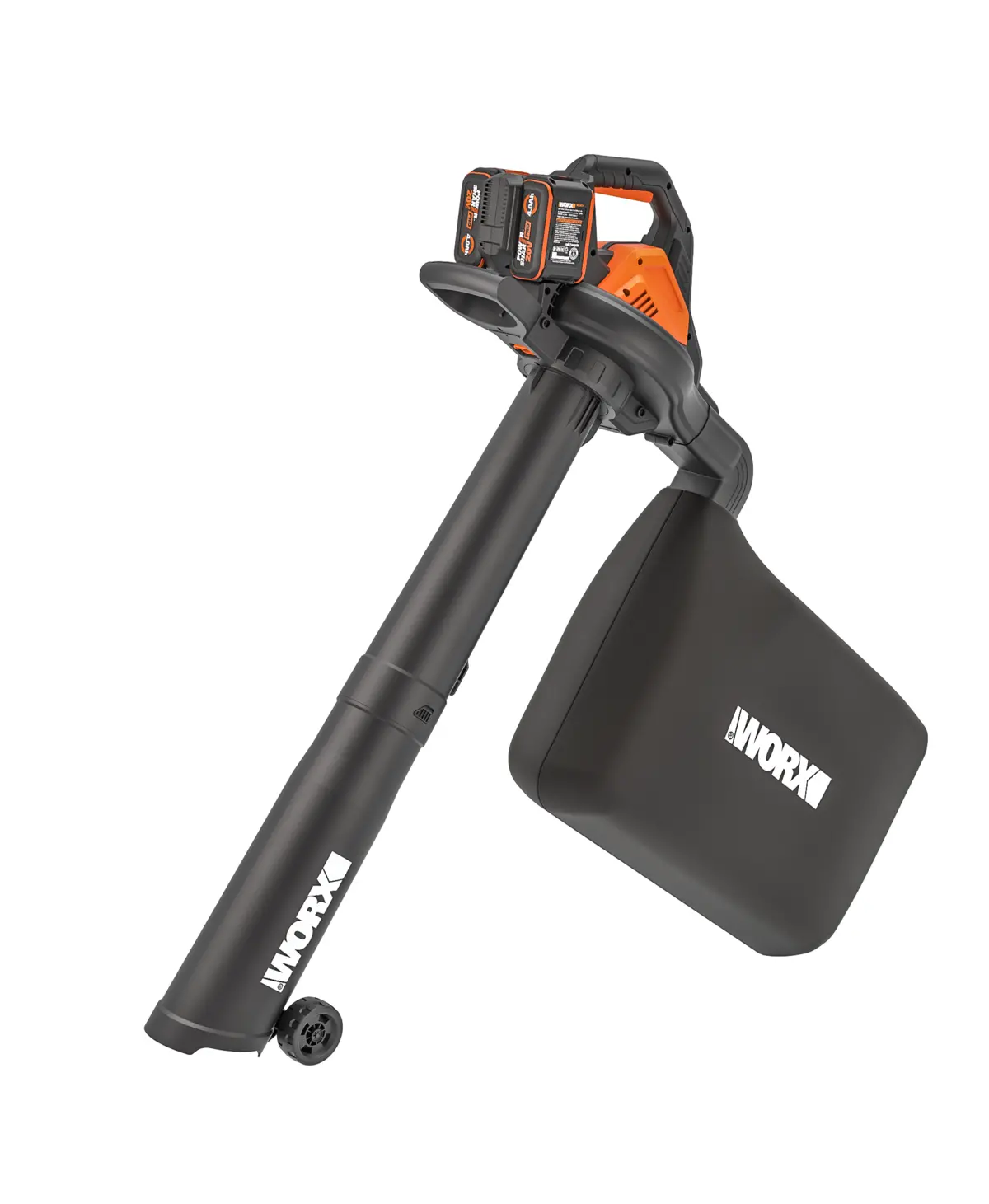 40V 340 CFM 210 MPH leaf blower / mulcher / vacuum 4