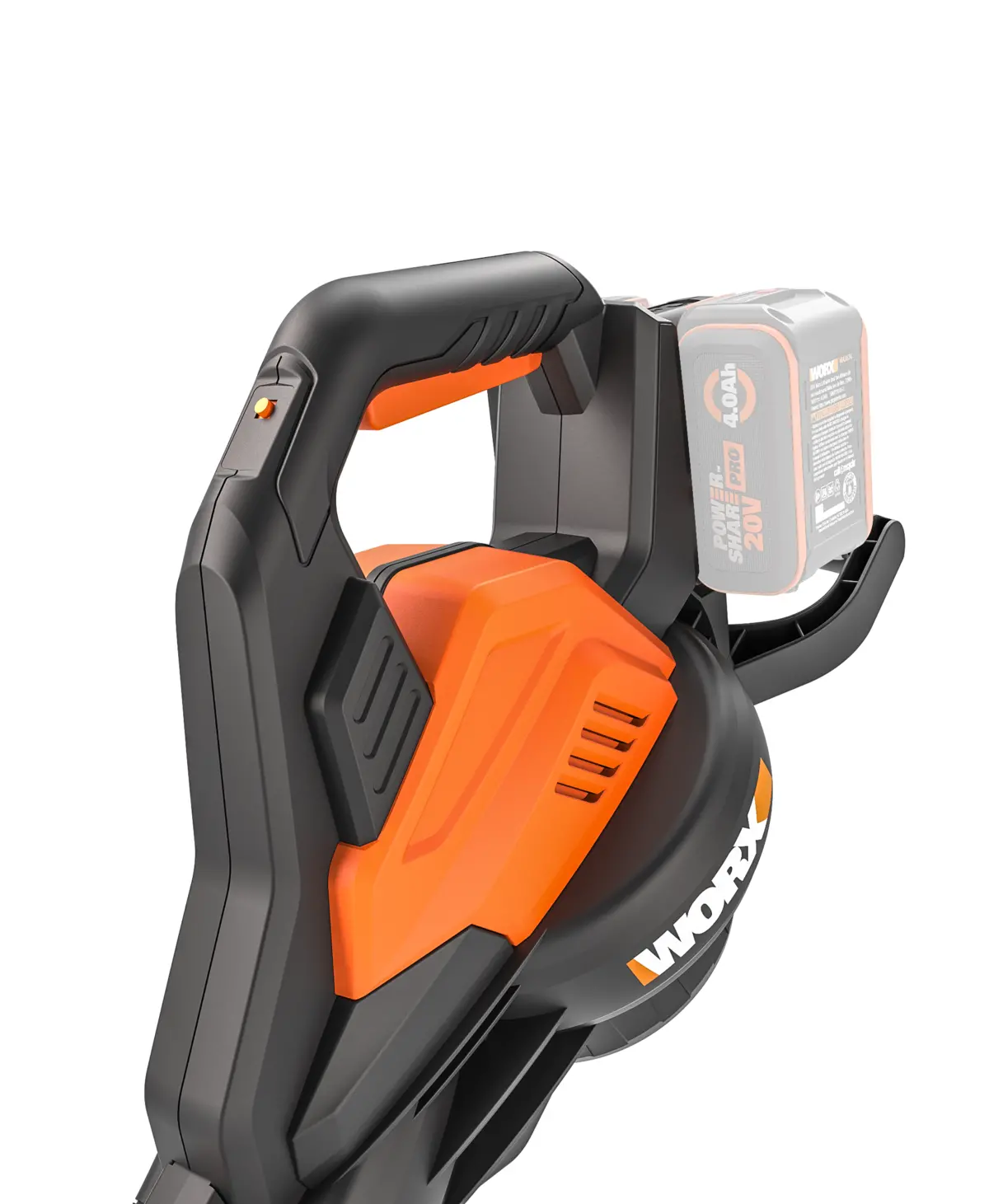 40V 340 CFM 210 MPH leaf blower / mulcher / vacuum 6