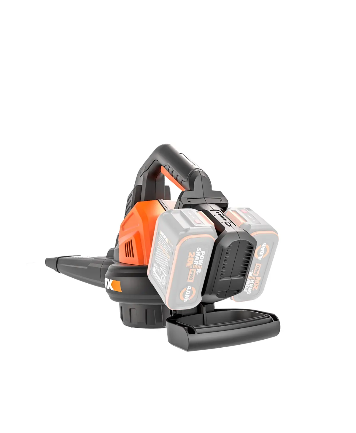 40V 340 CFM 210 MPH leaf blower / mulcher / vacuum 7