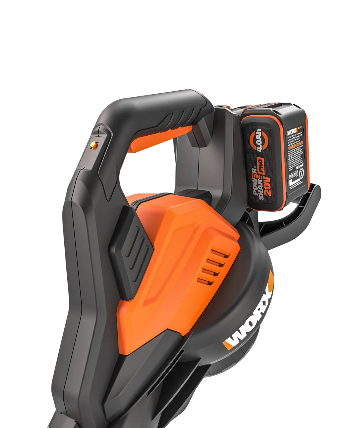 40V 340 CFM 210 MPH leaf blower / mulcher / vacuum 5