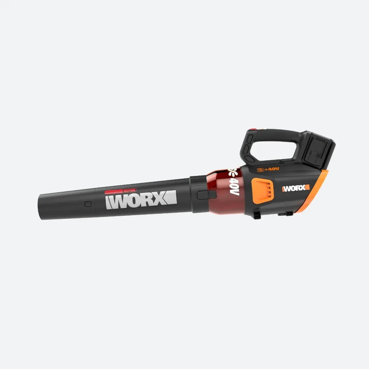 40V 430 CFM 90 MPH brushless leaf blower 5