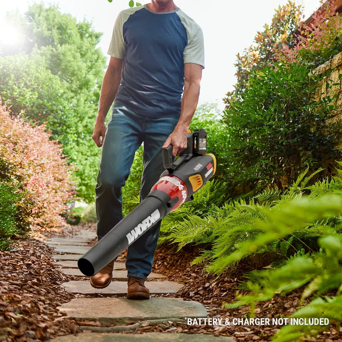 40V 430 CFM 90 MPH brushless leaf blower 7