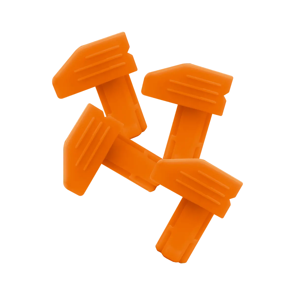 4pc Clamp Dog set 2