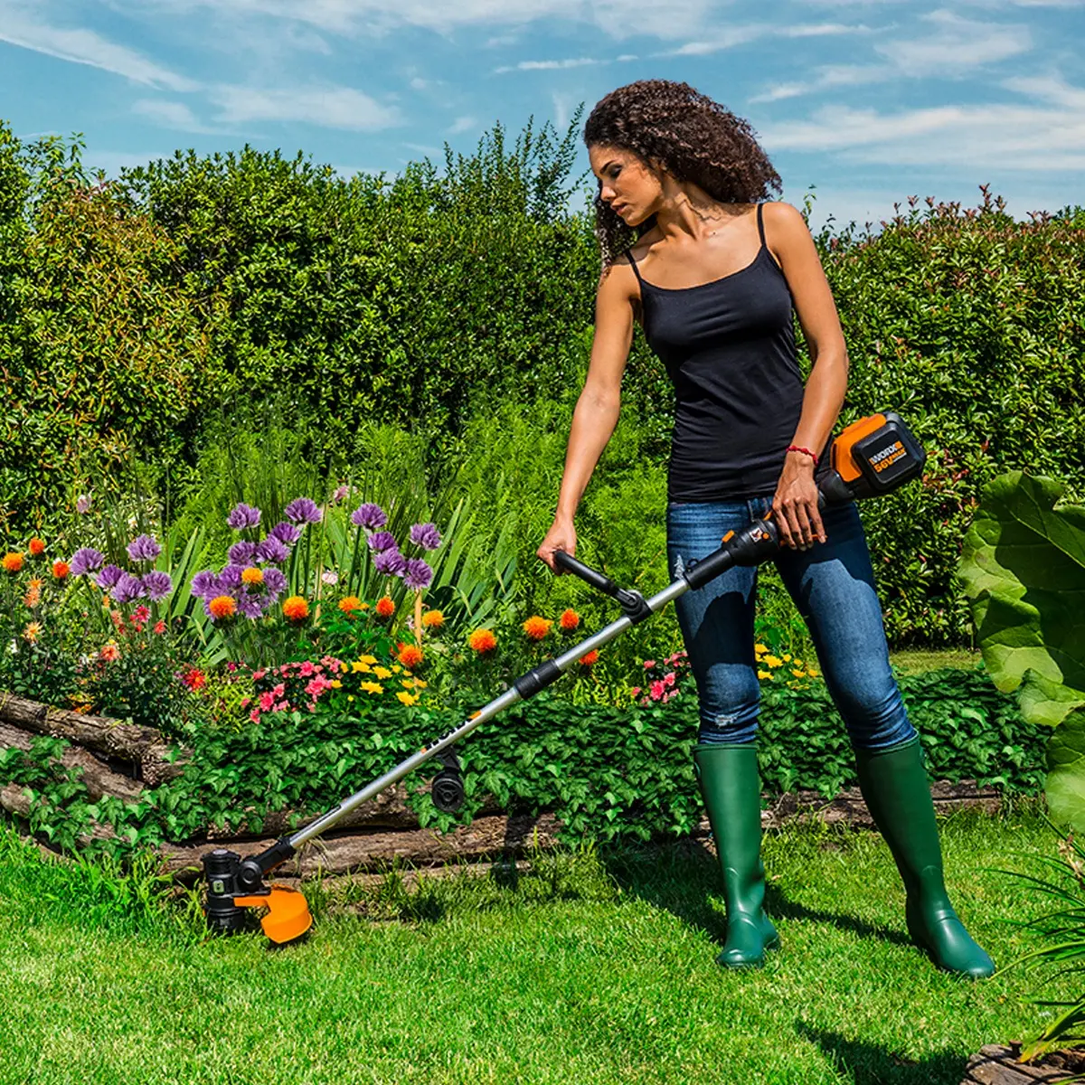 56V String Trimmer & TURBINE Leaf Blower Combo Kit (Discontinued) 3