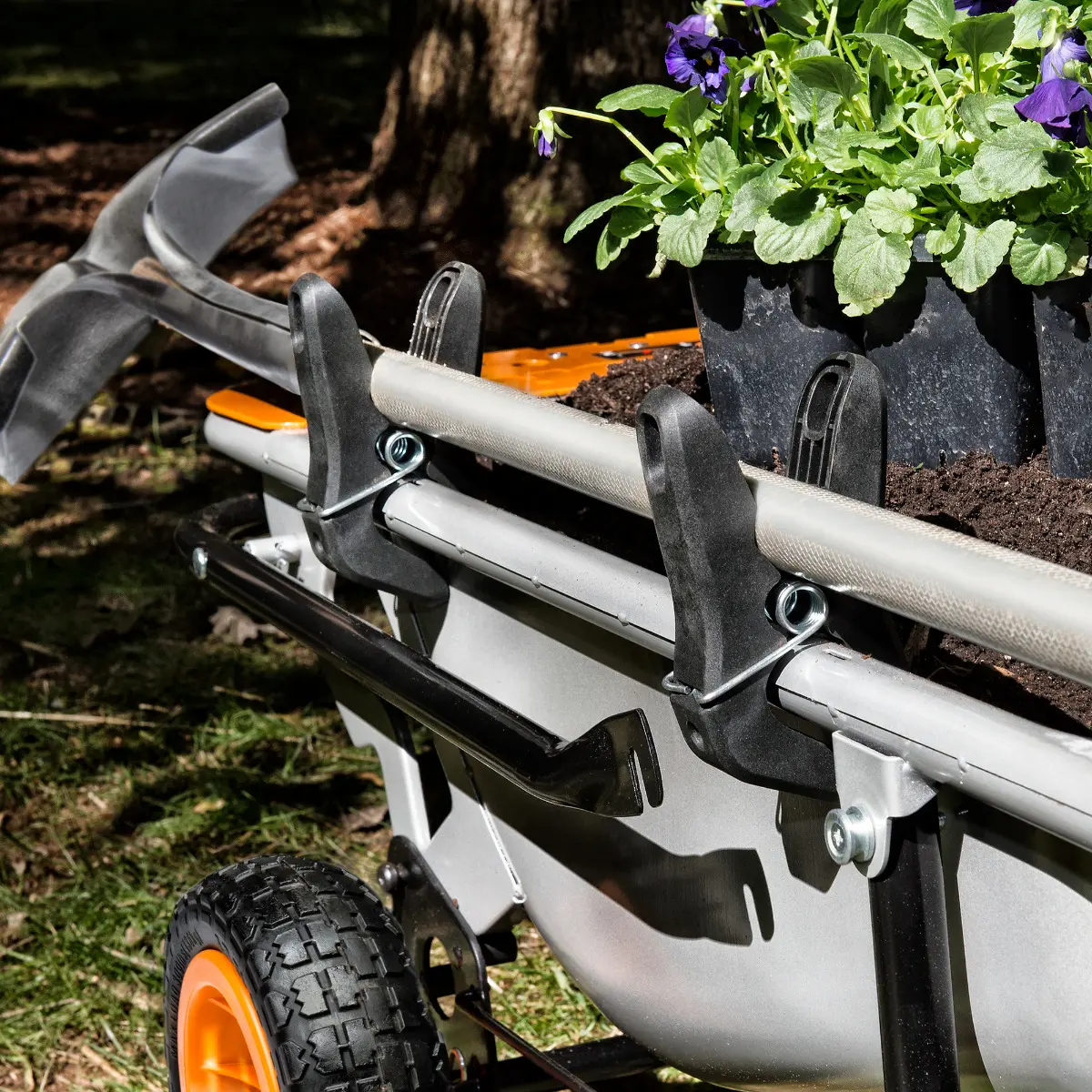 Universal Wheelbarrow Tool Holders 5