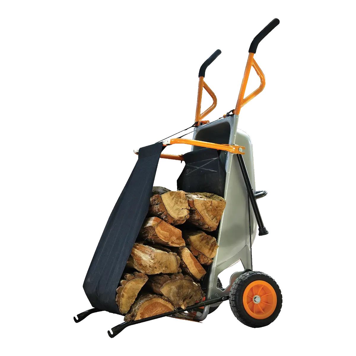 Aerocart Wheelbarrow Firewood Carrier 2