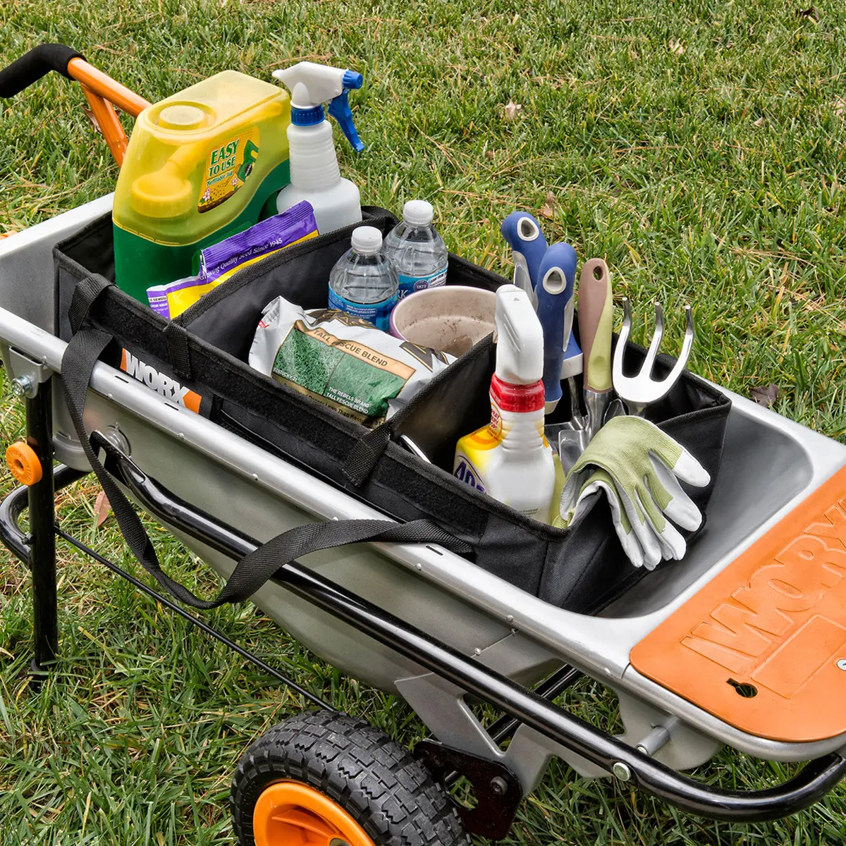 Aerocart Wheelbarrow Tub Organizer 5