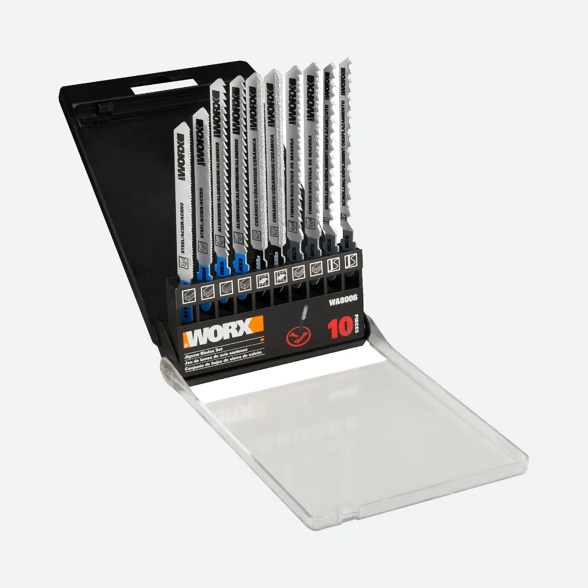 BladeRunner 10pc T-Shank Blade Assortment 3
