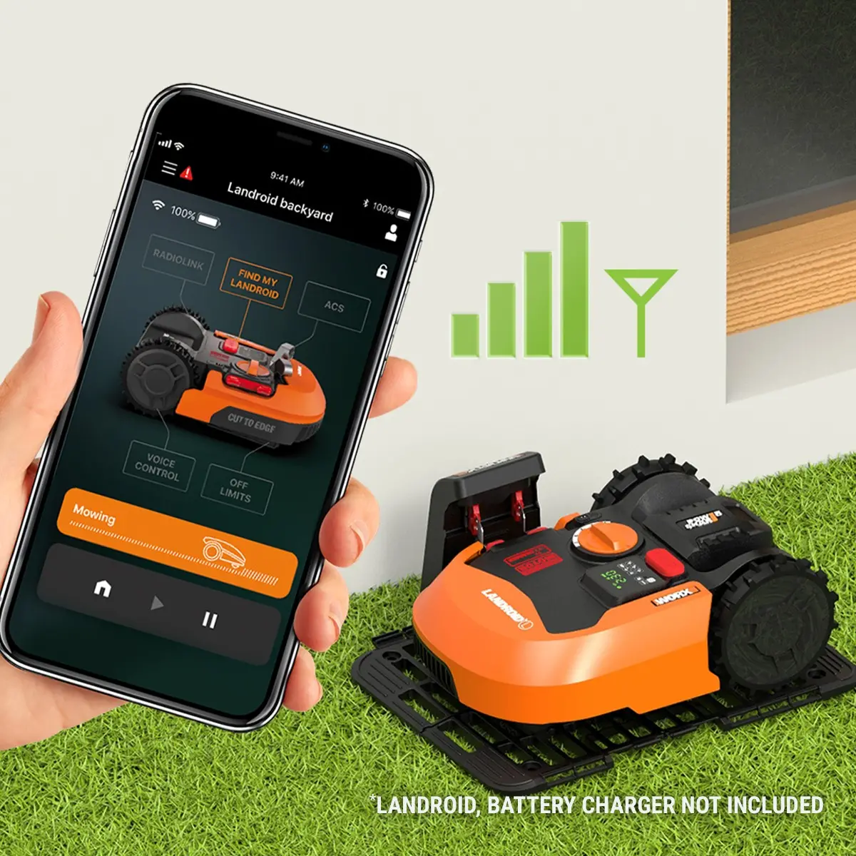 Find My Landroid for Landroid Vision GPS Location Anti-Theft Device 4