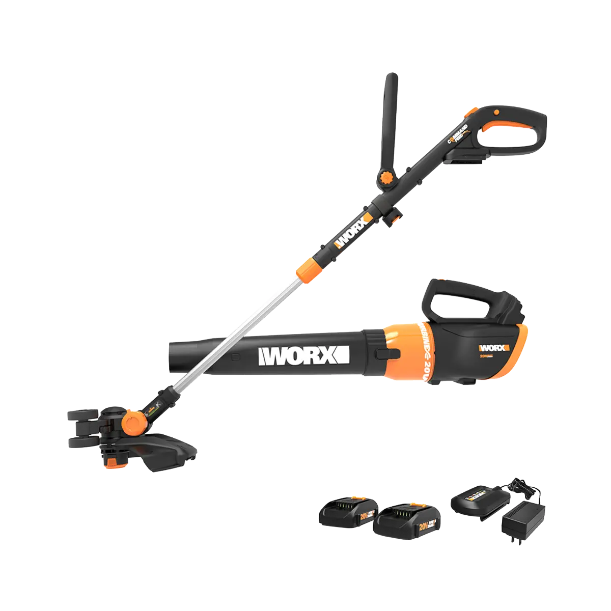20V Power Share GT Revolution String Trimmer/Edger/Mini-Mower & Turbine Blower Combo Kit (Discontinued) 2