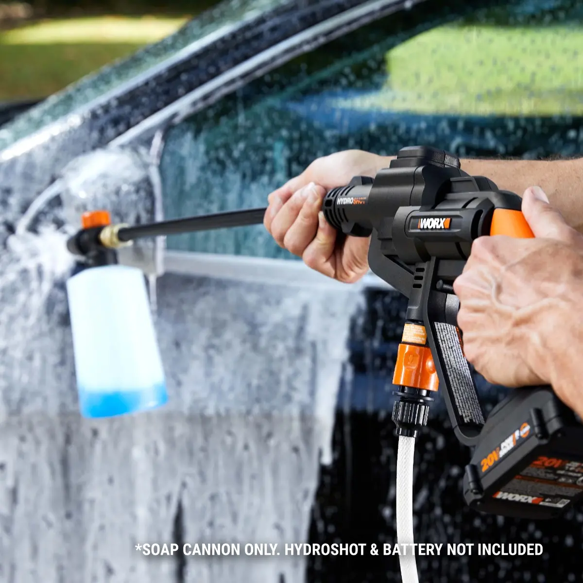 High-Pressure Foam Cannon for Pressure Washer & Hydroshot 3