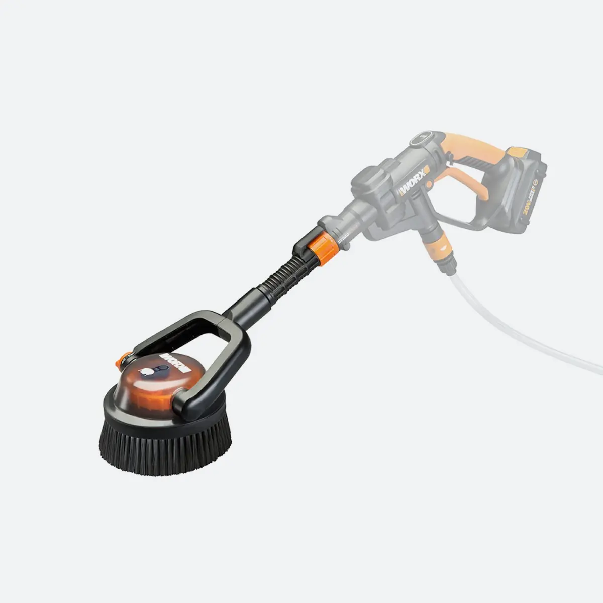 Hydroshot Adjustable Outdoor Power Scrubber (Hard Bristles) 4
