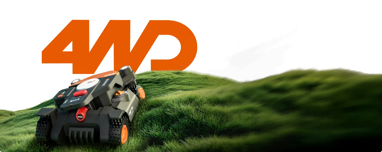 Landroid Vision Cloud 4WD 1 Acre feature 4