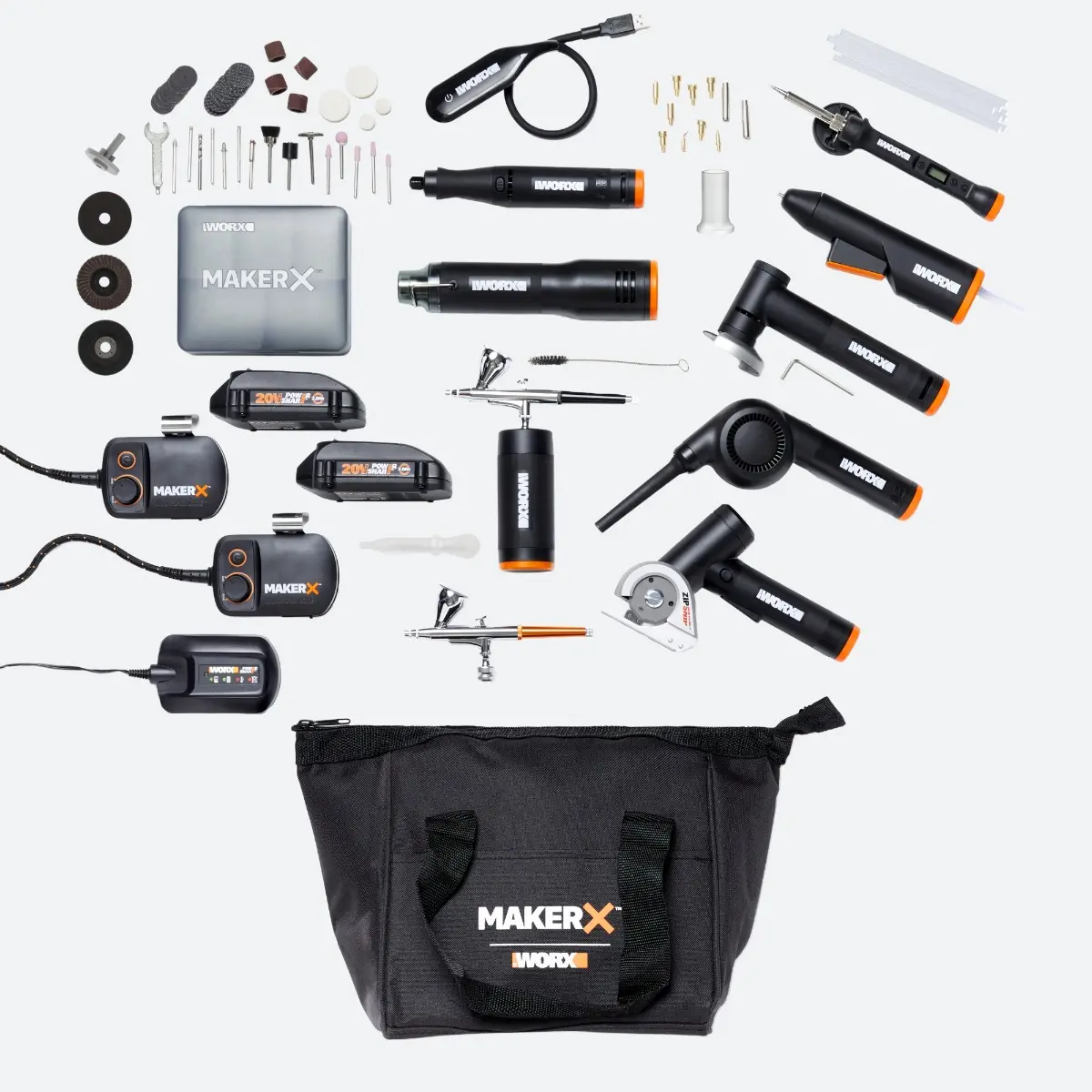 MAKERX 8-Piece Crafting Tool Kit 11