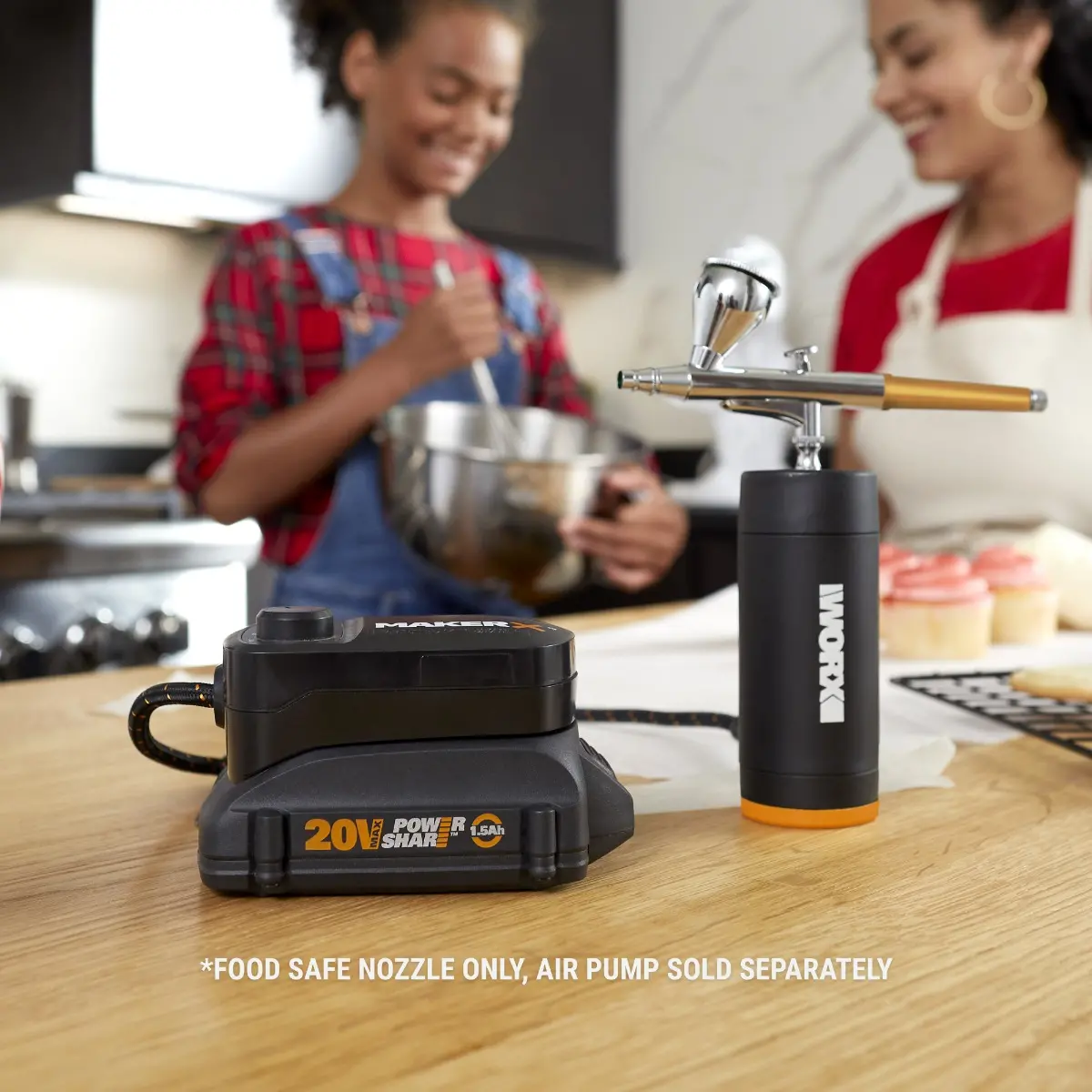 MAKERX Air Brush Nozzle (Food Safe Version) 6