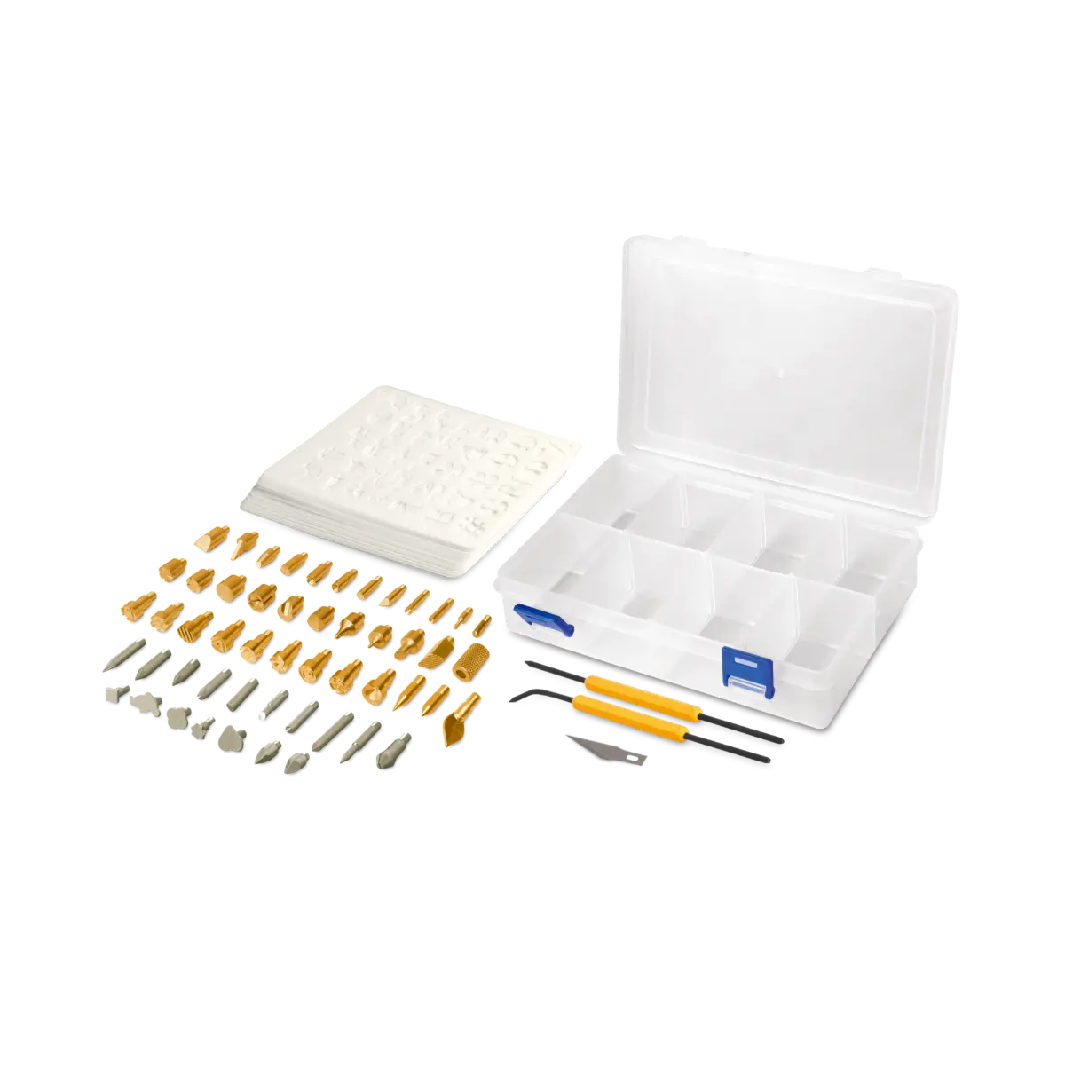 MAKERX Wood & Metal Crafter Stencil and Accessory Kit 2