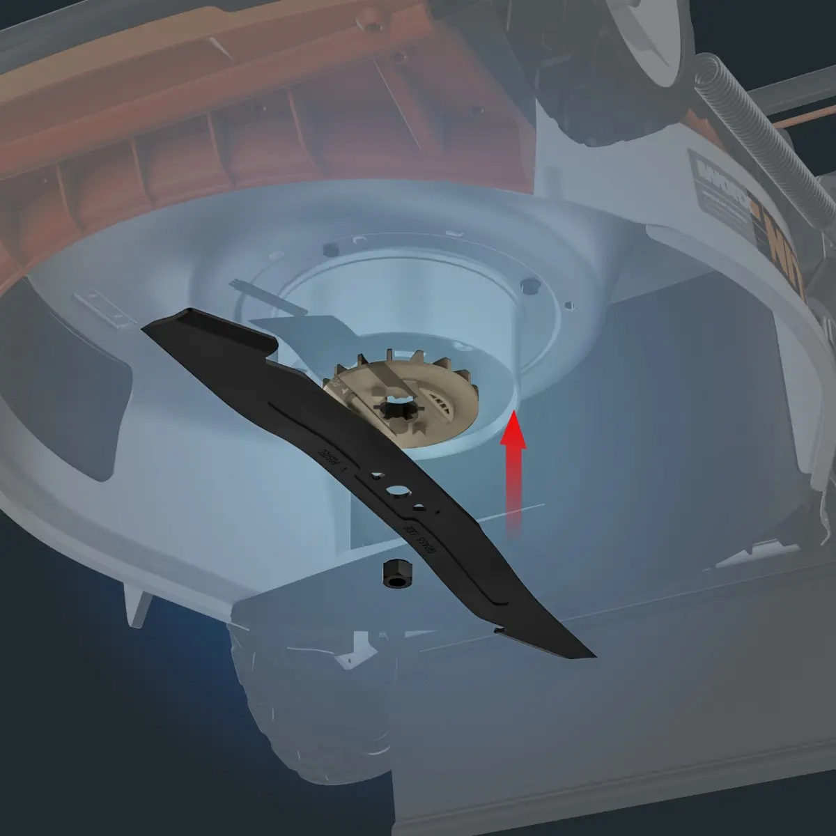 Multi-Purpose Blade for 21" Lawn Mower 4