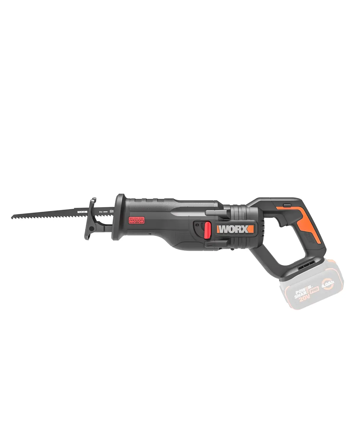 20V 1-3/16" brushless reciprocating saw 3