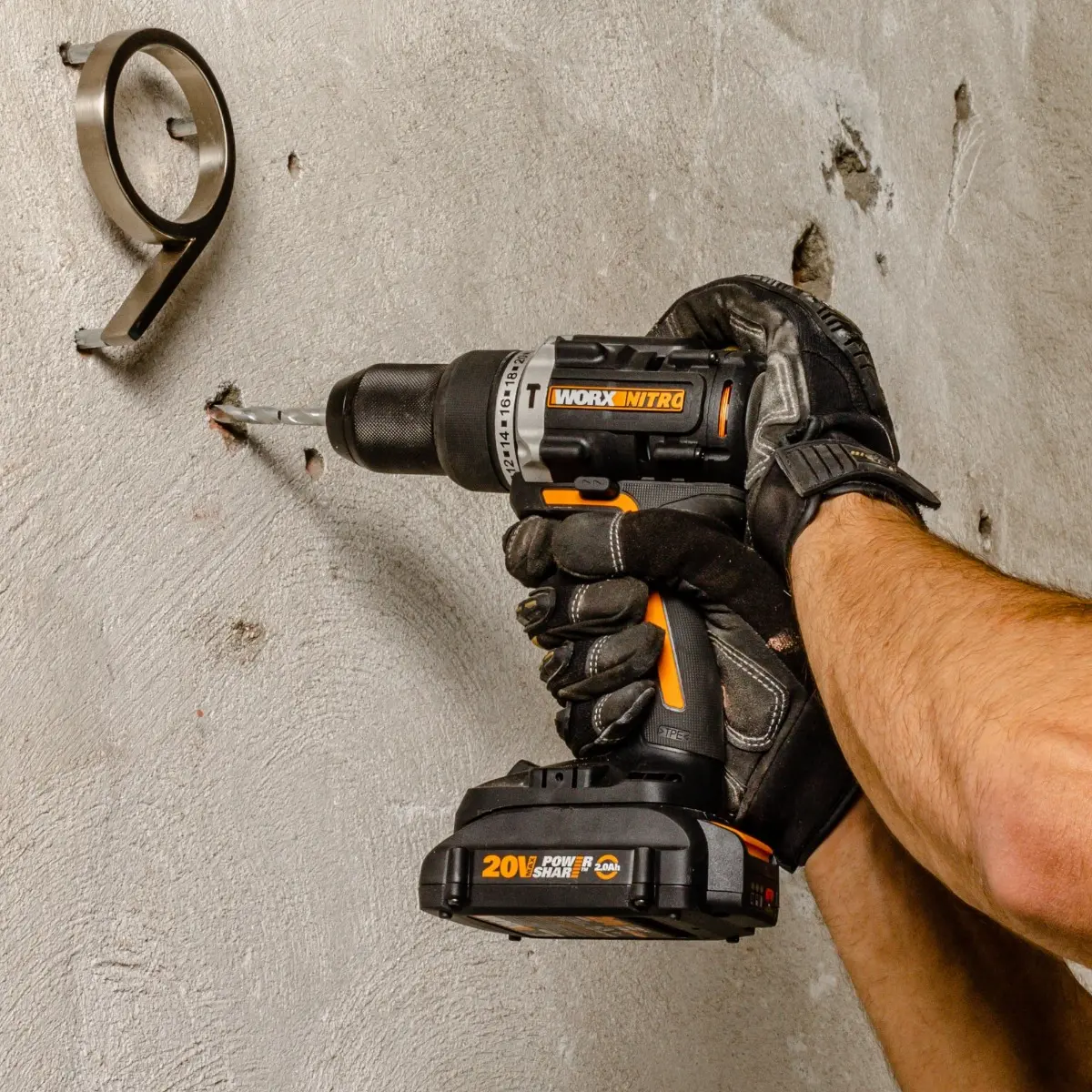 20V 1/2" brushless hammer drill 10