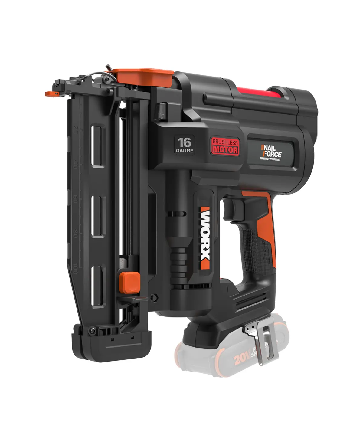20V 16Ga brushless nail gun 2