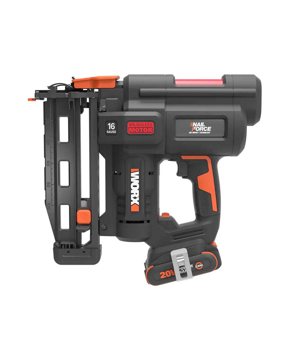 20V 16Ga brushless nail gun 3