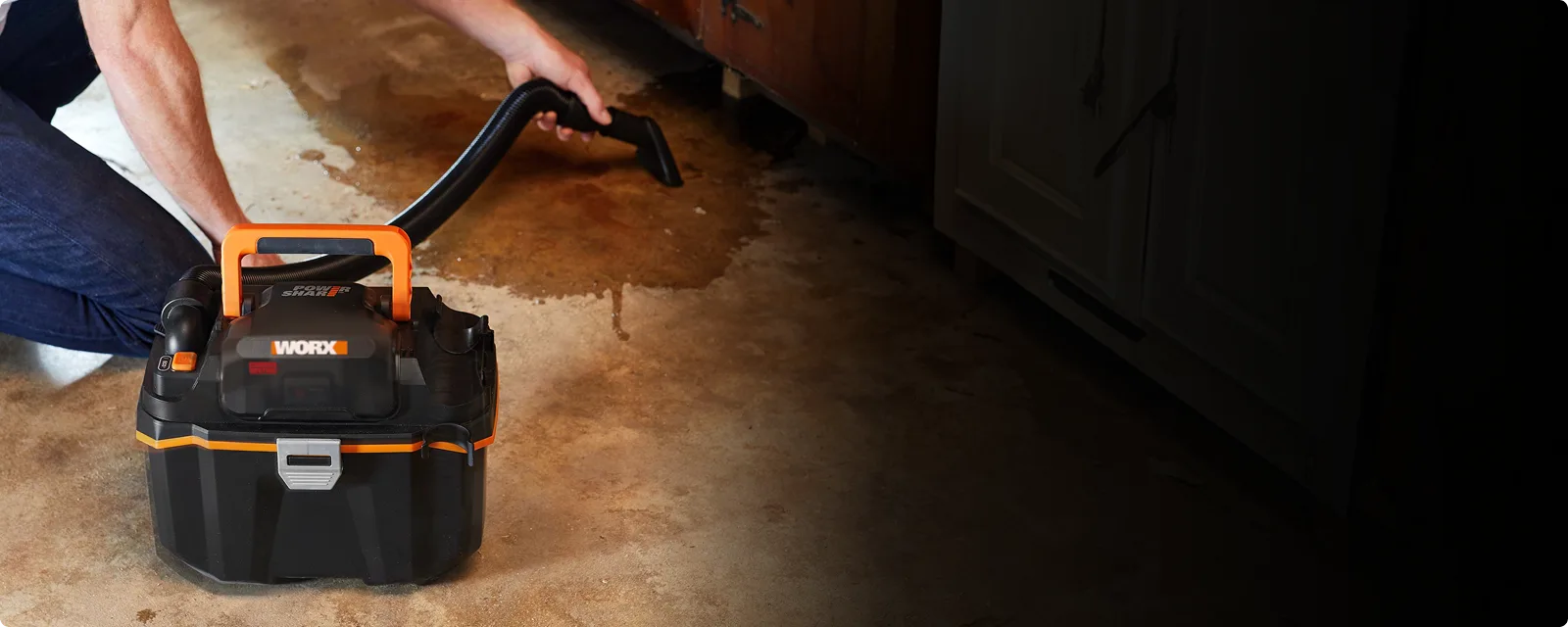 20V 16 kPa brushless wet / dry vacuum cleaner feature 1