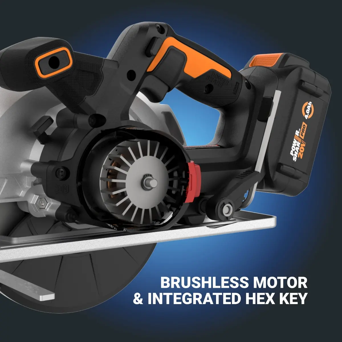 20V 7-1/4" brushless circular saw 6