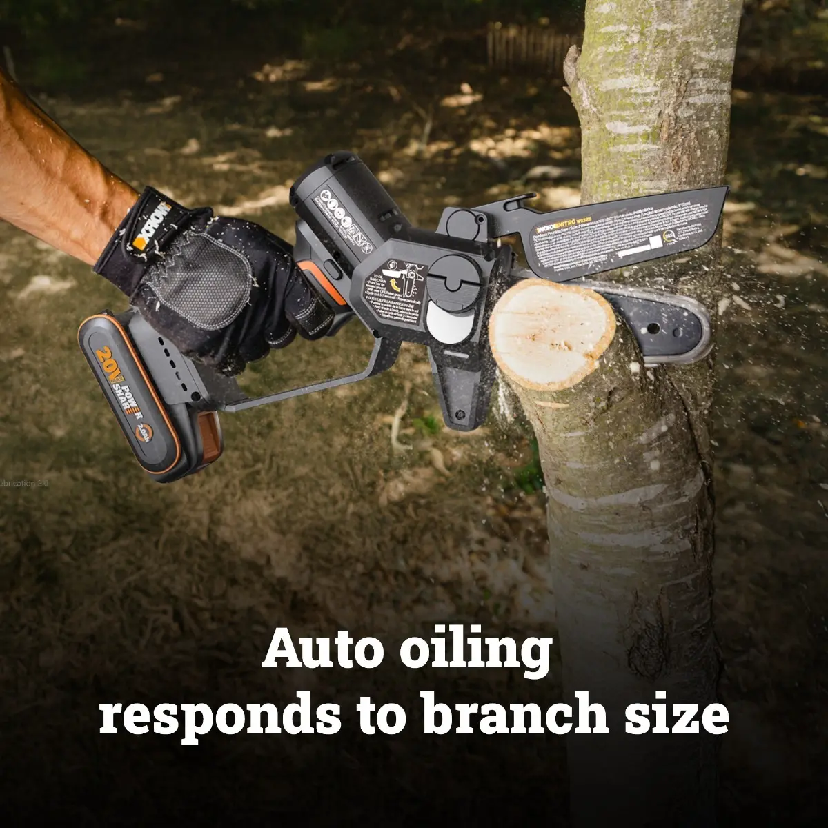 20V 5'' brushless pruning saw 8