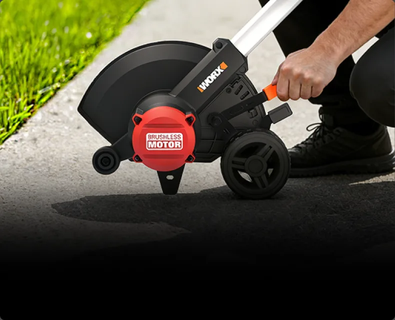 20V 7'' brushless edger feature 6