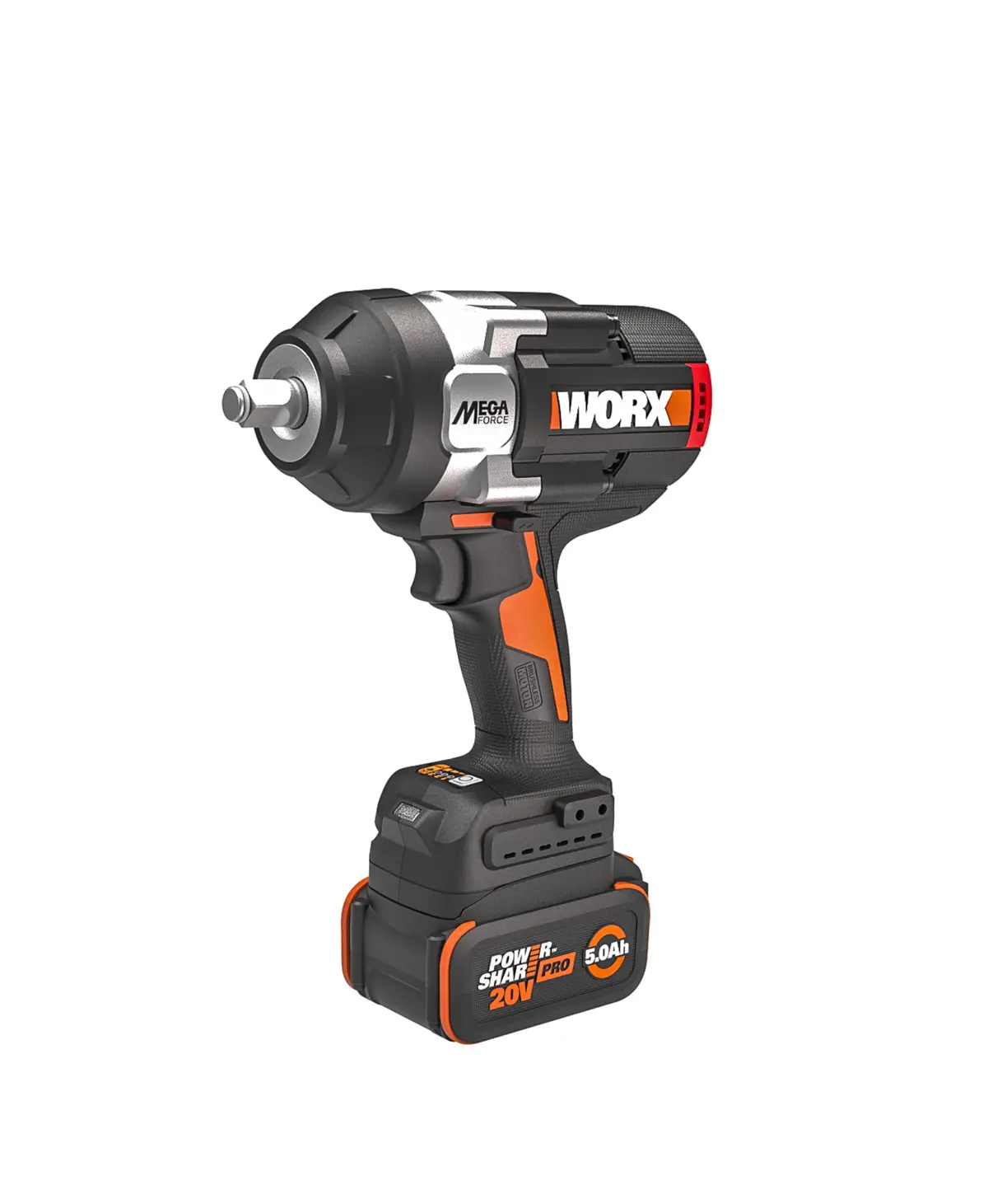 20V High torque 1/2" brushless impact wrench 2