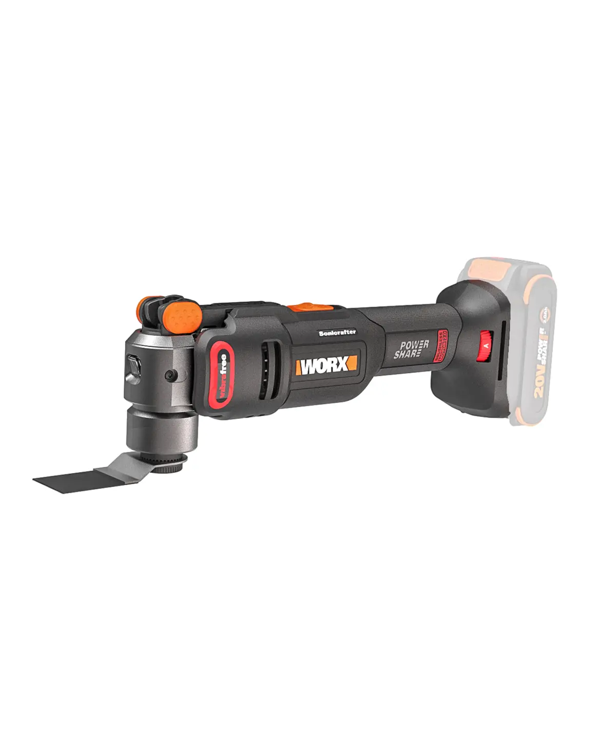 20V 5° brushless oscillating multi-tool 2